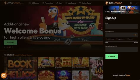 Emu Casino Mobile App for Android & iPhone – Sign up .